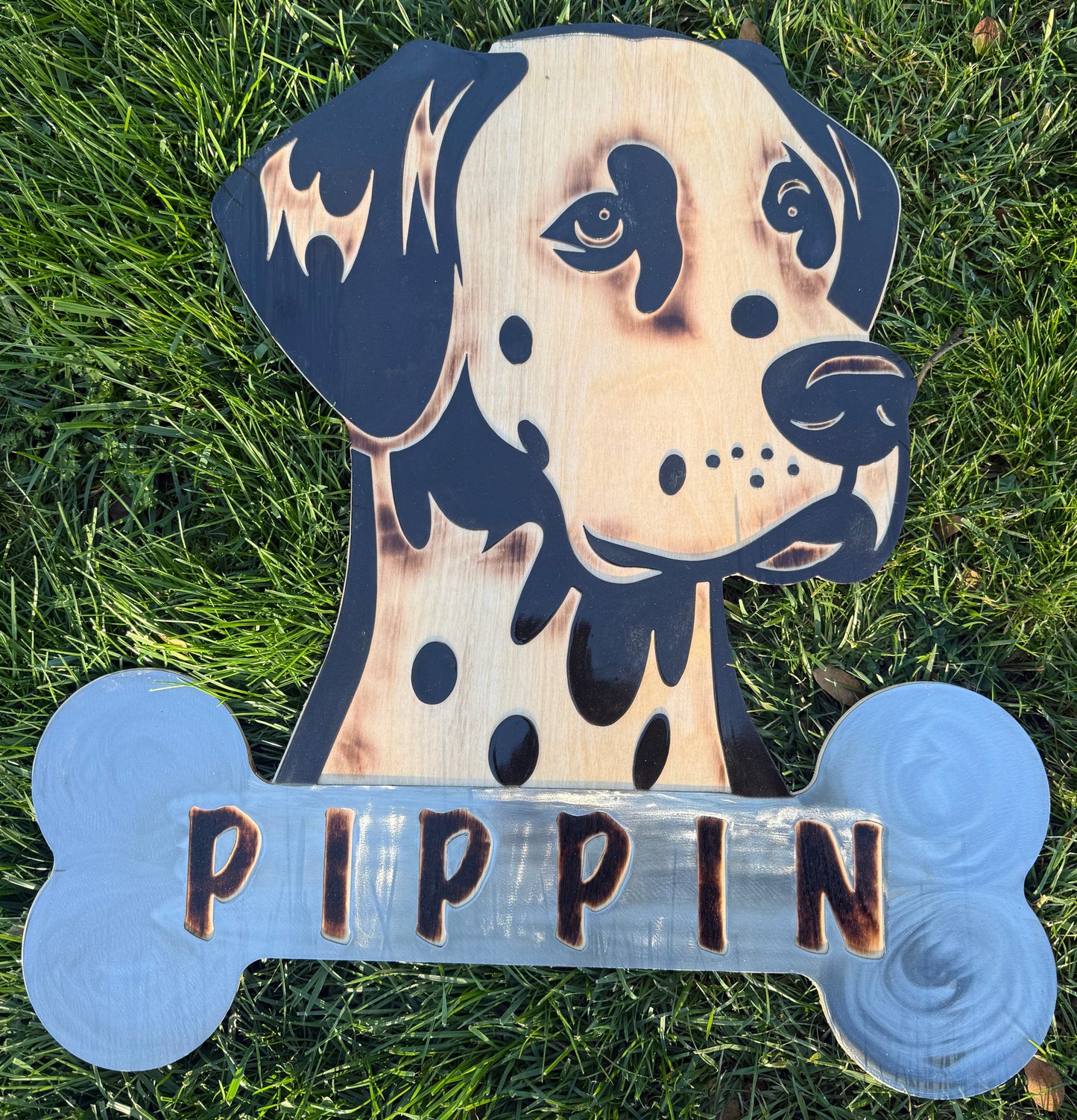 24" Custom Dalmatian Portrait