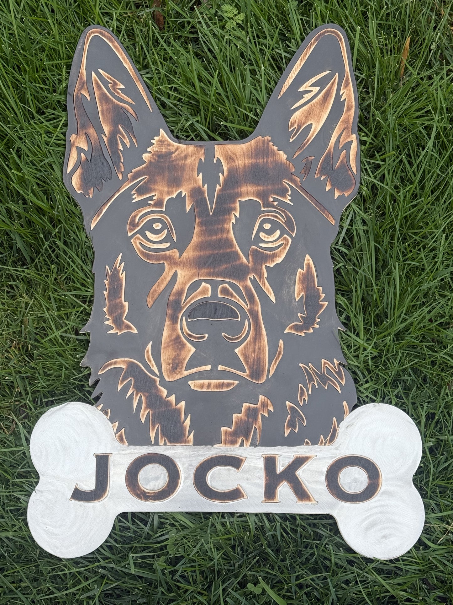 24" Custom GSD Portrait - Serious