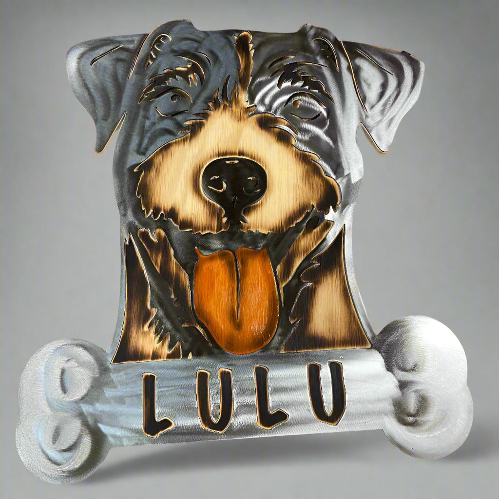 24" Custom Terrier Portrait