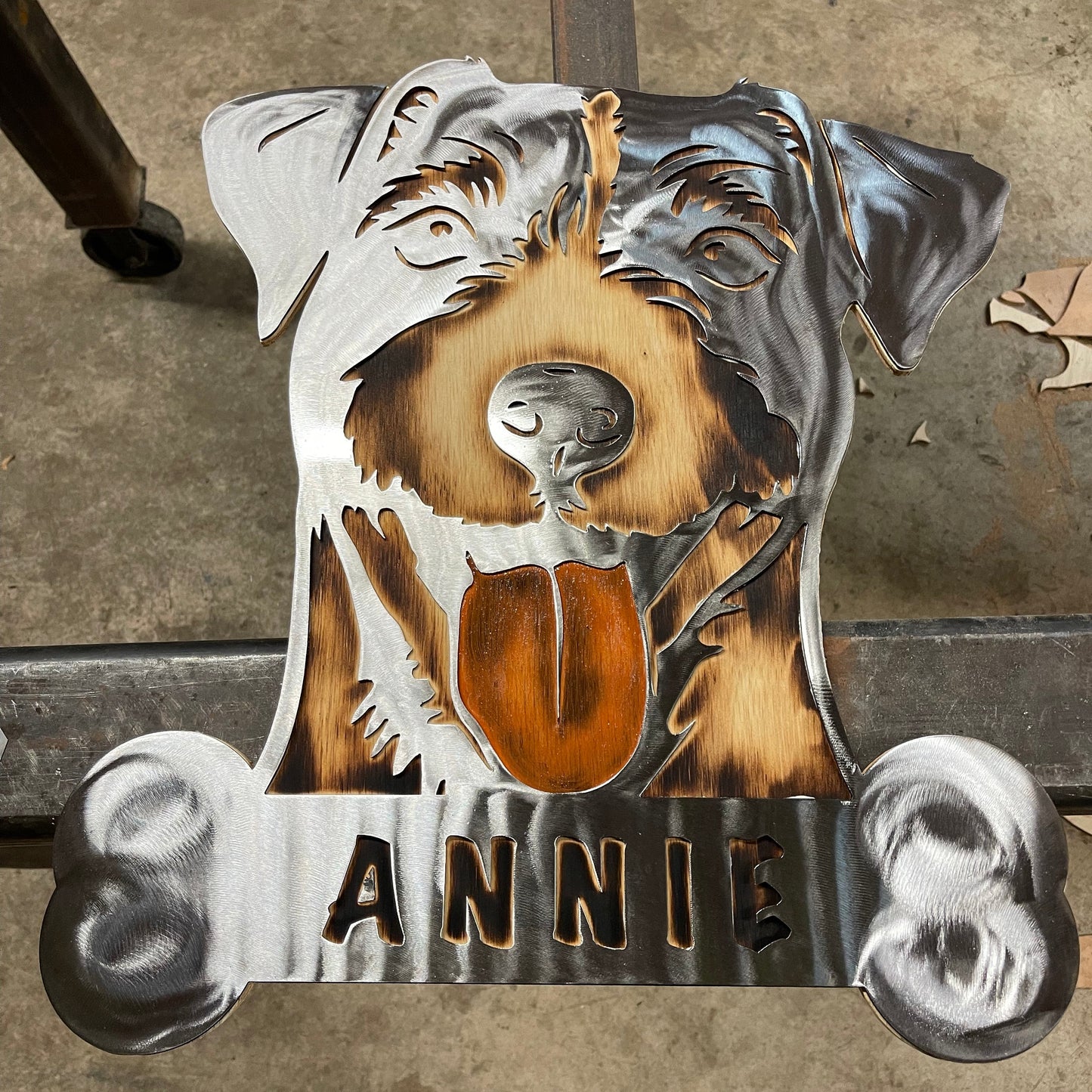 24" Custom Terrier Portrait