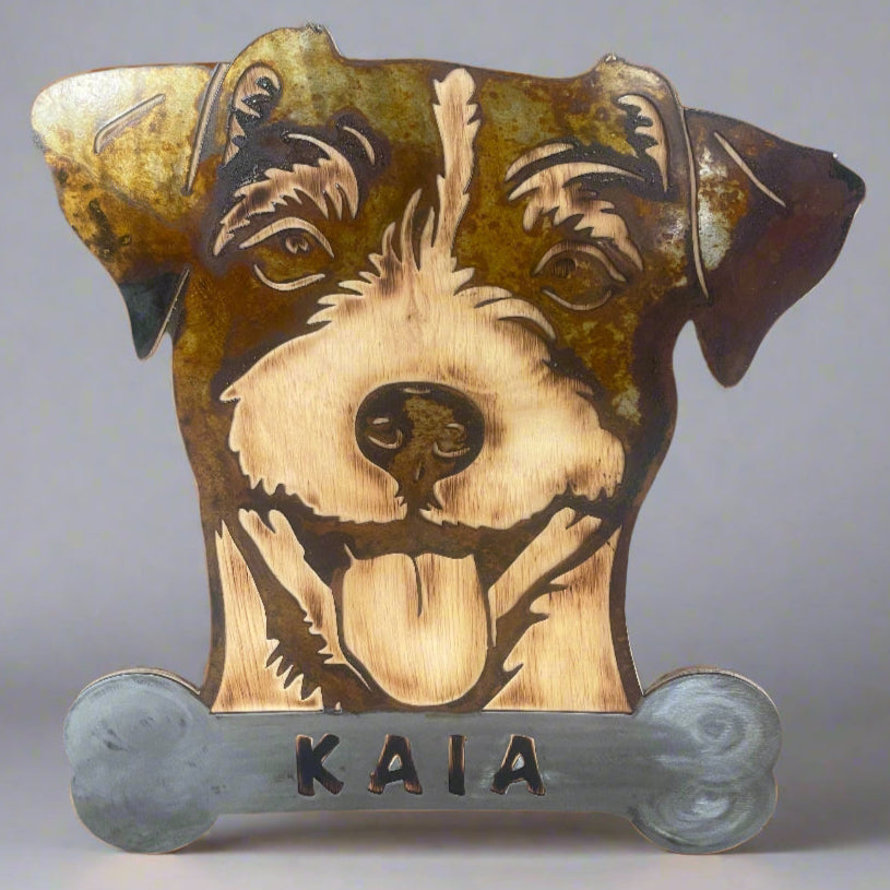 24" Custom Terrier Portrait